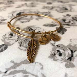 Alex & Ani Feather Charm
